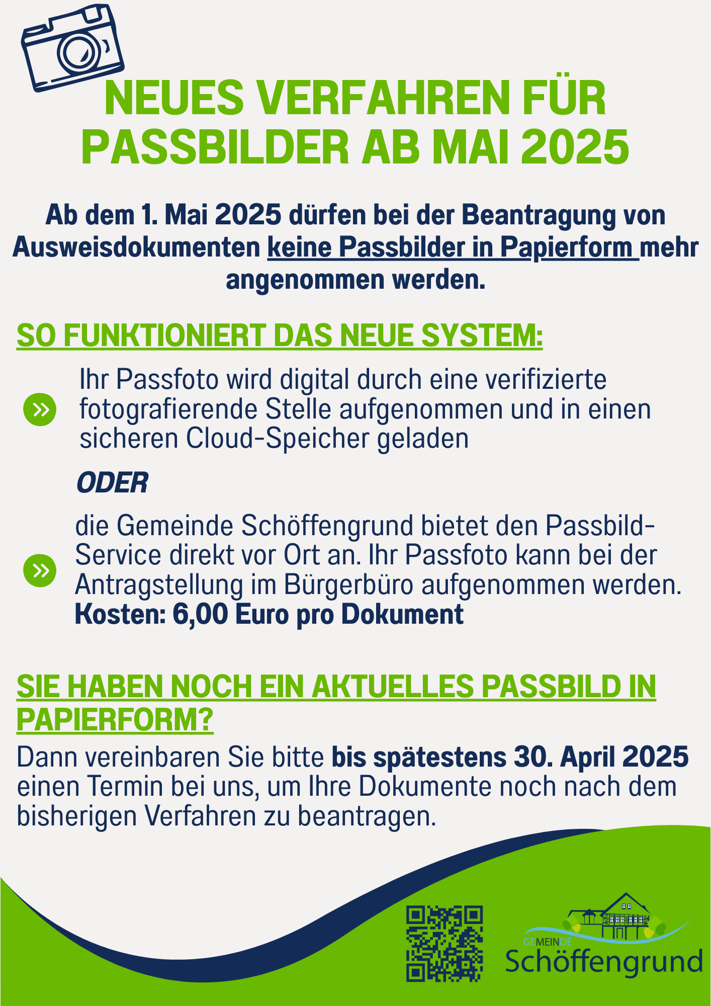 Info Passbilder  - 1