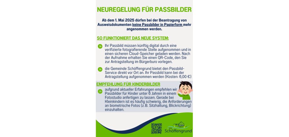 Info Passbilder Juli 2025 - 1