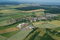 Luftaufnahme des Ortsteils Oberwetz