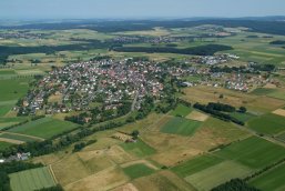 Luftaufnahme des Ortsteils Schwalbach