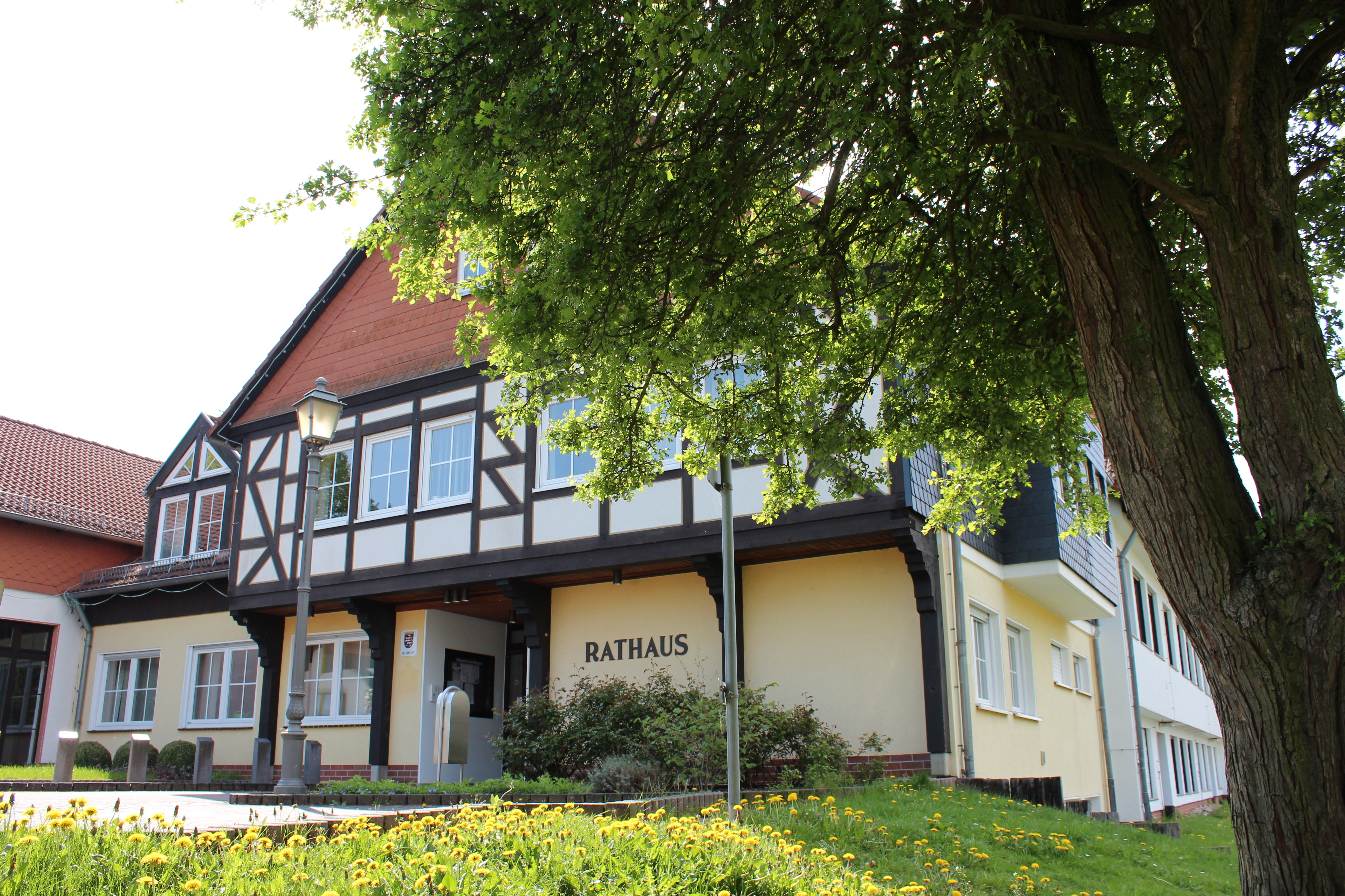 Das Rathaus der Gemeinde Schöffengrund